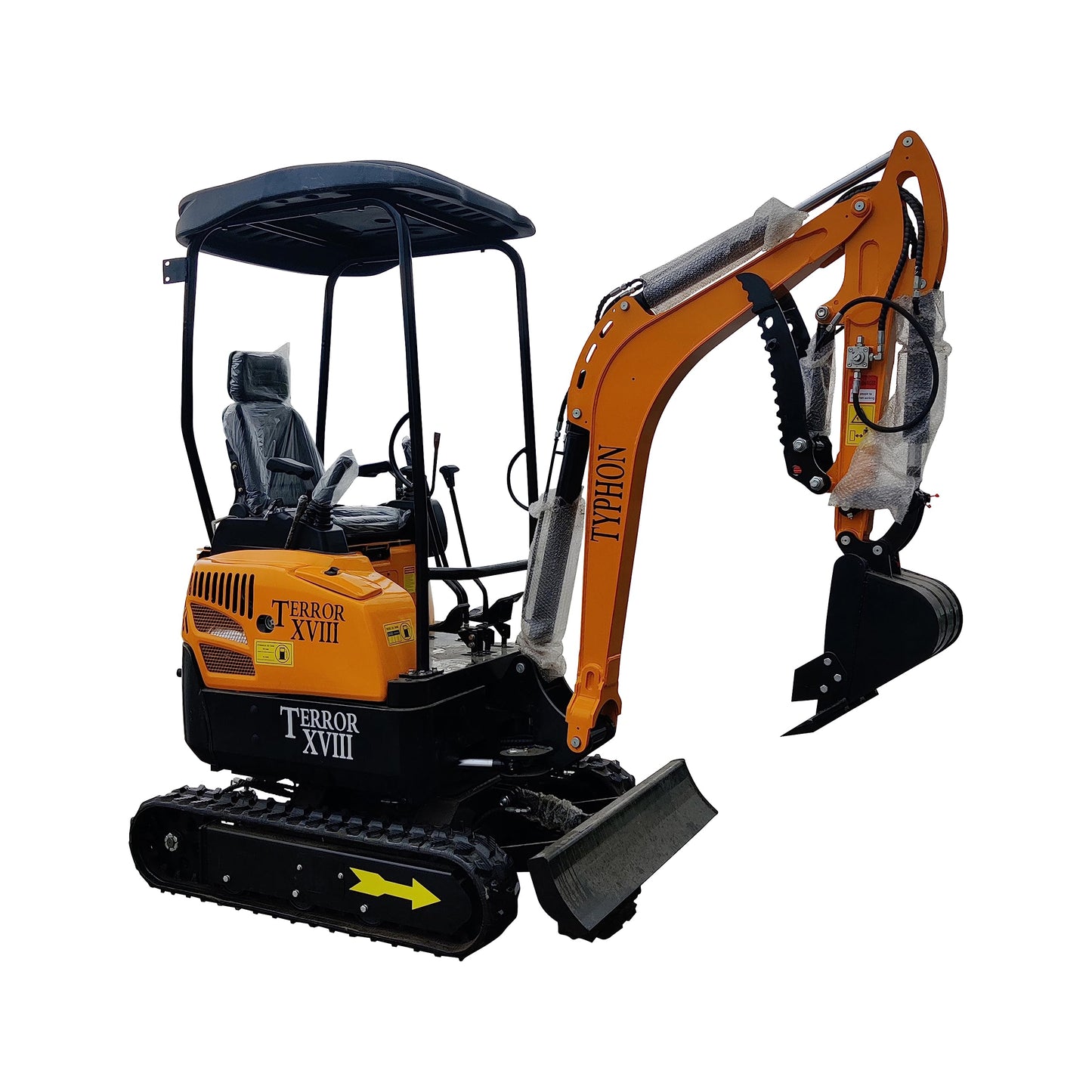 TERROR XVIII – 4,000 lbs Mini Excavator  EPA Certified | D902 Diesel Engine