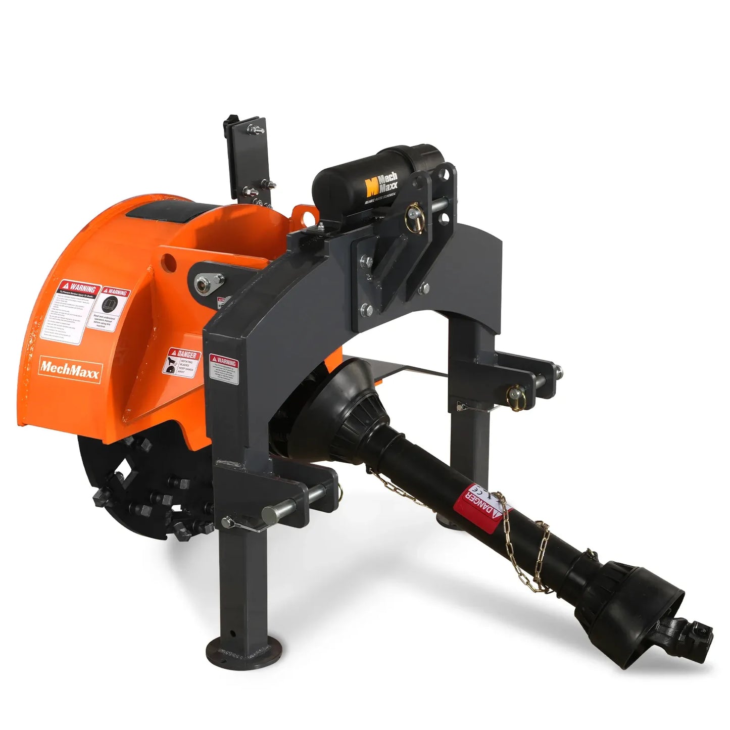 3-Point PTO Stump Grinder & Wood Chipper Combo
